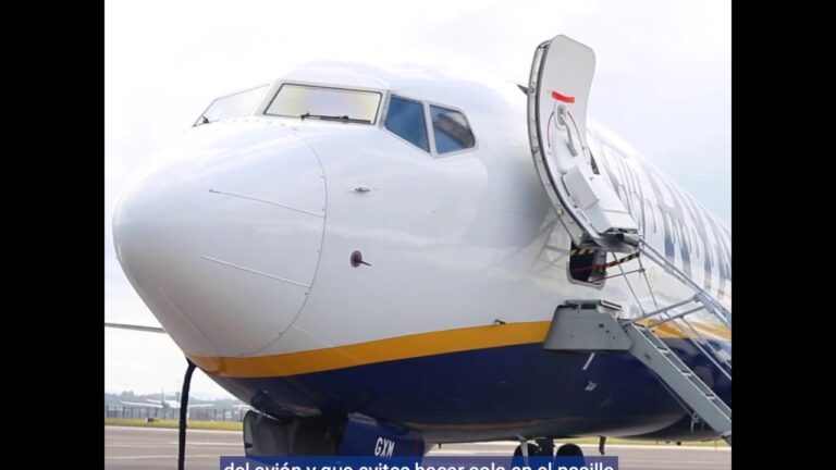 Descubre el sorprendente interior de los aviones de Ryanair