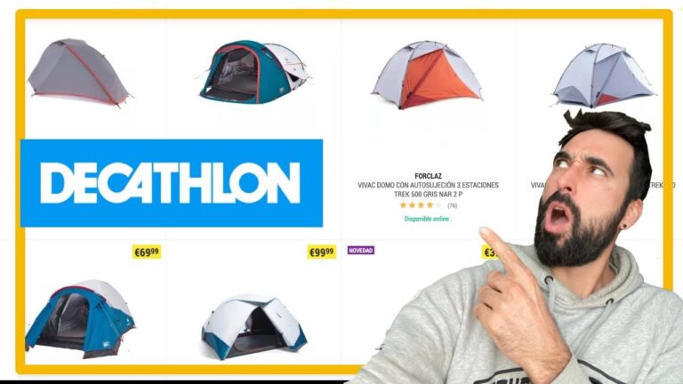 Descubre las cómodas casetas de acampada de Decathlon para tus aventuras