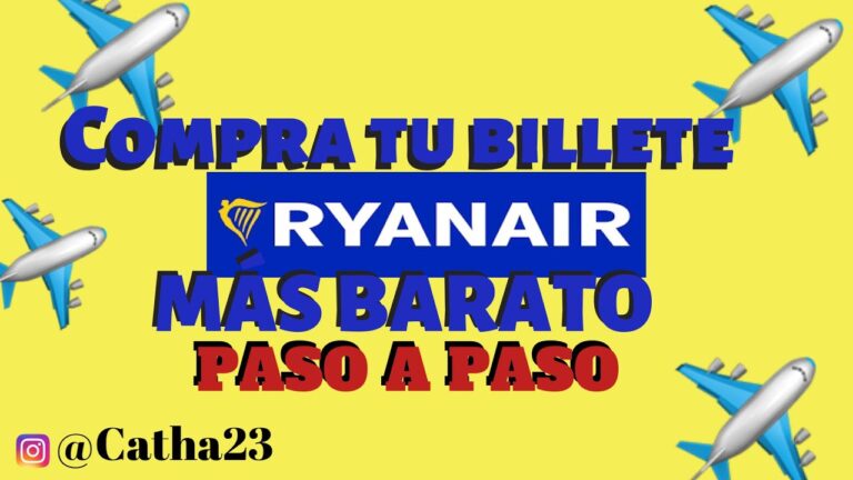 Truco: Modifica tu fecha de vuelo en Ryanair sin complicaciones